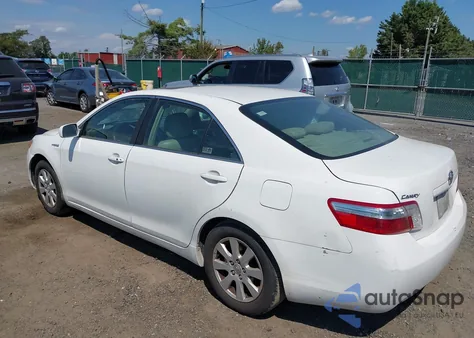 2009 Toyota Camry Hybrid z USA, uszkodzony, nr VIN 4T1BB46K99U087885